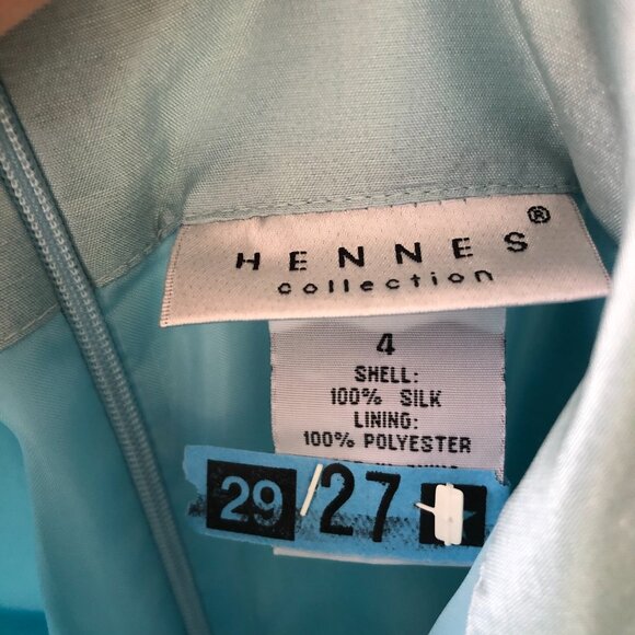 Hennes Collection Vintage Silk Dress Y2K H&M - Picture 4 of 4